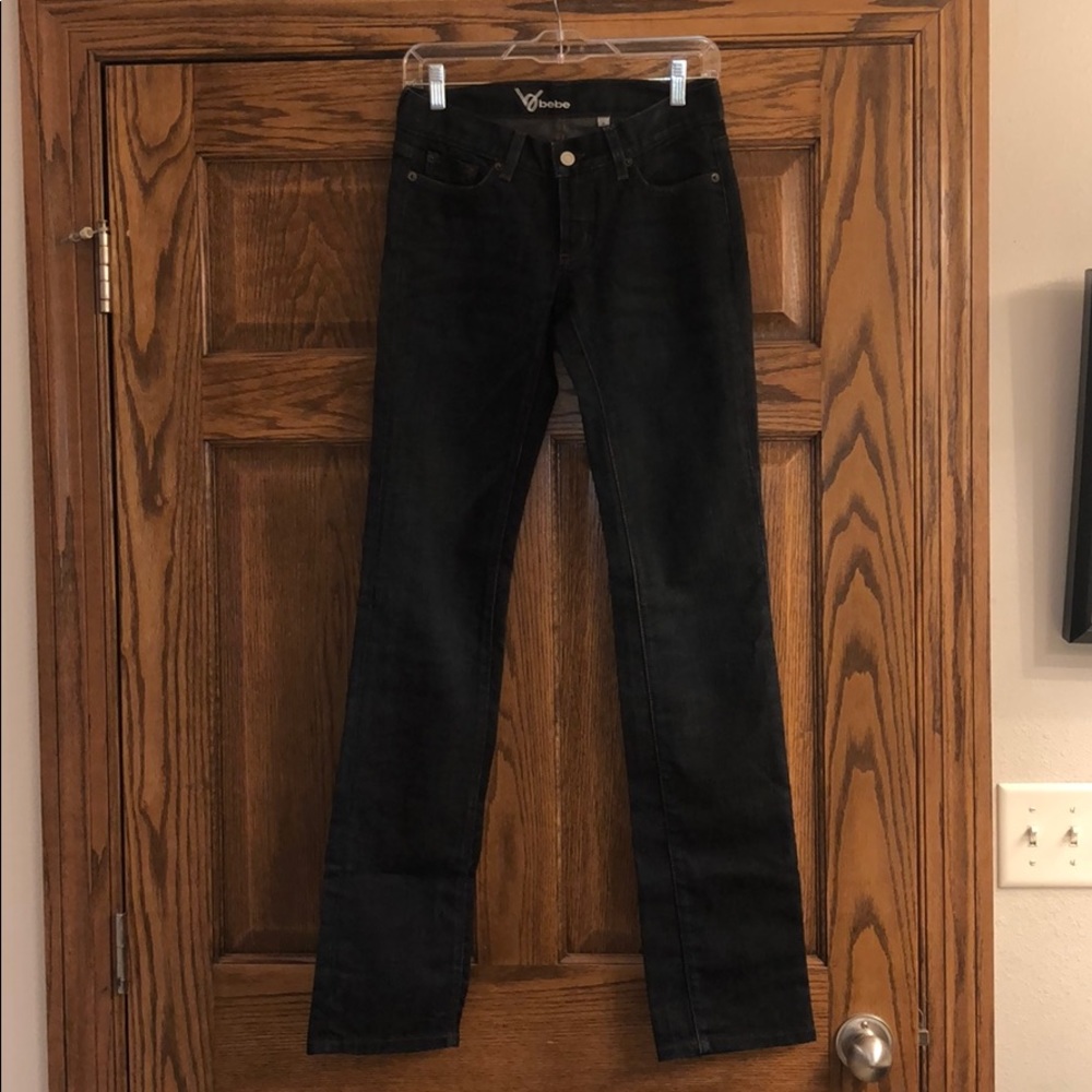 Bebe Brook Straight Leg Jean 26